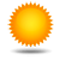 Prévisions météo : Ensoleillé